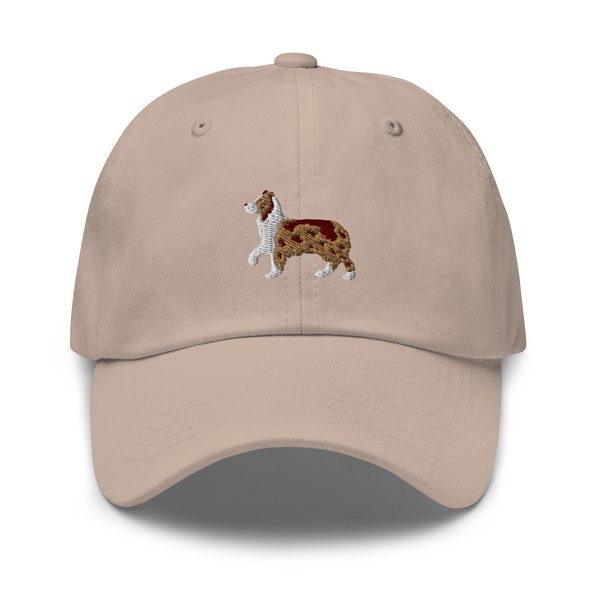 Red Merle Australian Shepherd Hat, Embroidered Aussie Shepherd Baseball Cap, Aussie Shepherd Mom Hat, Australian Shepherd Gifts, Aussies