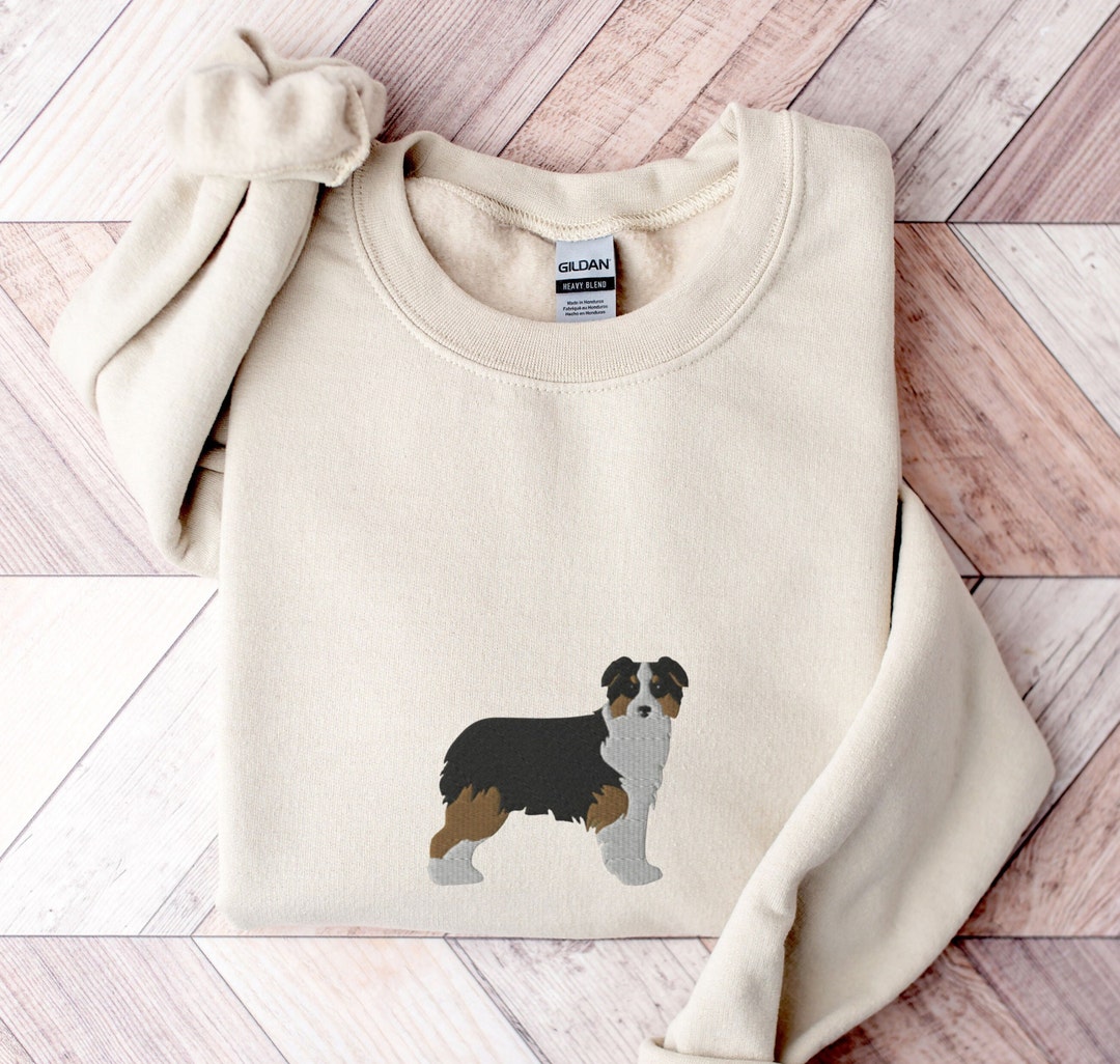 Australian Shepherd Aussie Knitting Sweatshirt