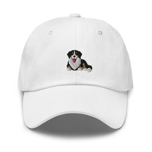 Bernese Mountain Dog, Bernese Mountain Dog Hat, Bernese Mountain Dog Embroidery, Bernese Mountain Dog Mom Gifts, Bernese Mountain Dog Dad