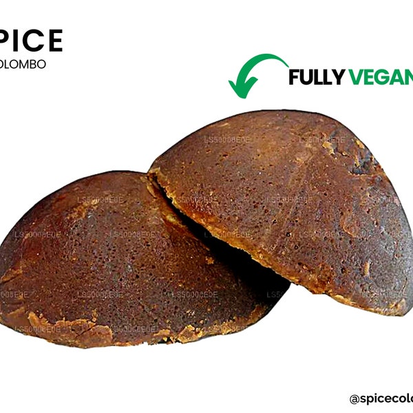 Pure Vegan Rare to Find 'Sweet Palm Jaggery' from Ceylon (Kithul Hakuru)  Palm Treacle, from Sri Lanka