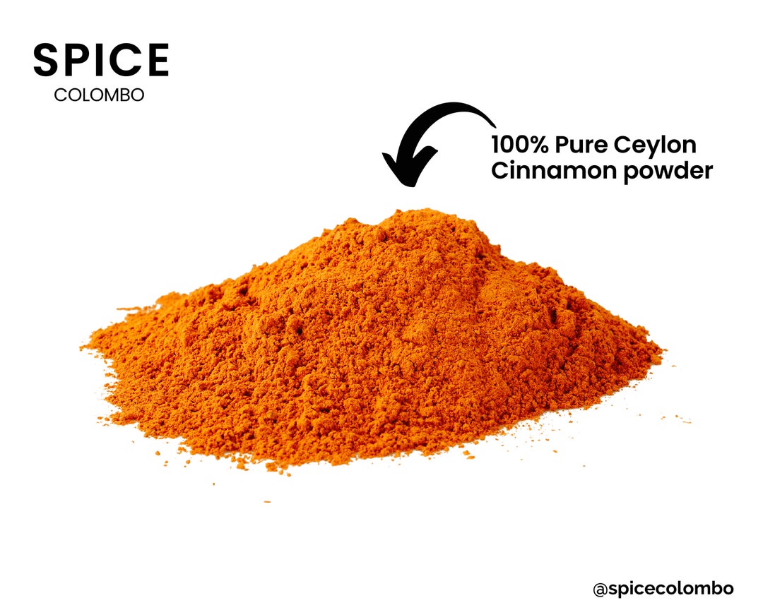 Pure Ceylon Cinnamon Powder 100% Organic Vegan for Food Flavoring ...