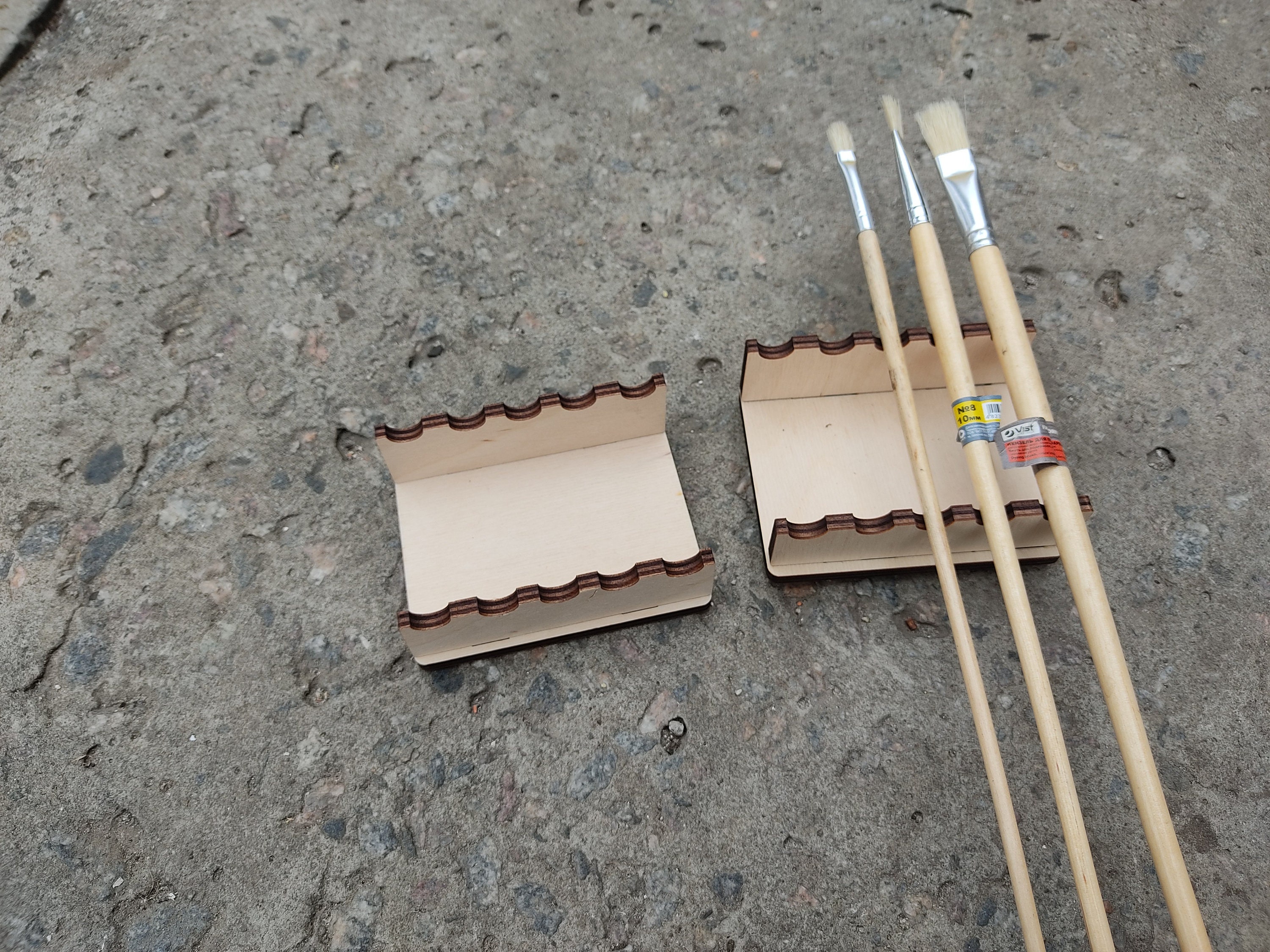 Paint Brush Stand Vector filePaint Brush Organizer Paint Etsy