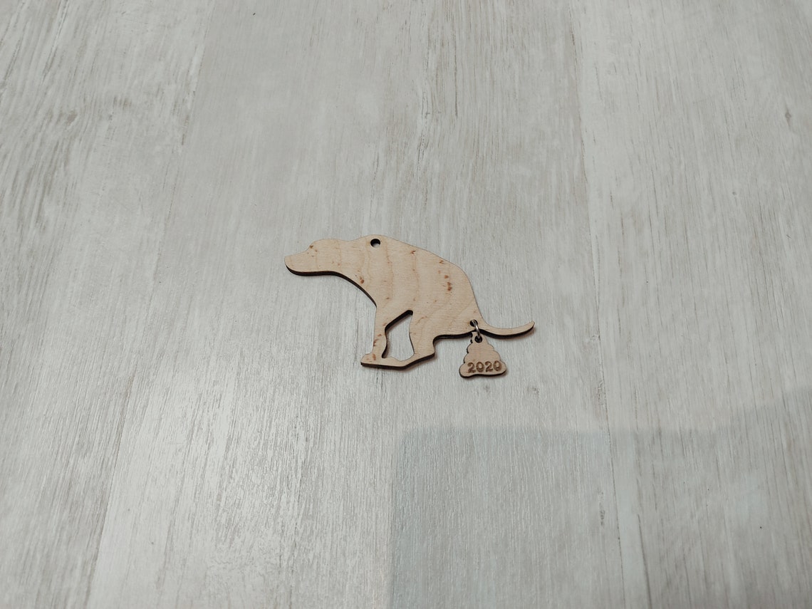 Pooping Dog 2020 Vector File Dog Poop 2020 Laser Cut Files | Etsy