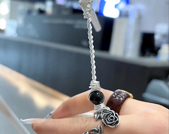 Rose Cigarette Holder,Smoke Ring,Points Cigarette Holder,Smoking Accessories,Cigarette Holder For Your Finger,Hippie Ring,Gift for Smokers