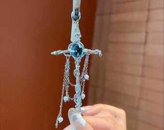 Cross Crystal Cigarette Holder,Silver Smoke Ring,Crystal Cigarette Clip,Classy Fashionable Cigarette Holder,Smoking Accessories,Gift for Her
