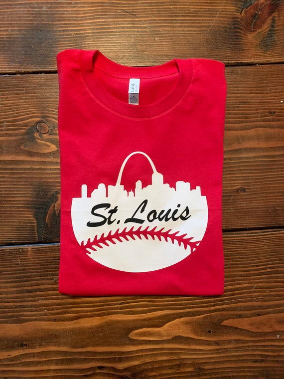 St. Louis Cardinals Shirt for KIDS Birds Go BAM Cardinals 