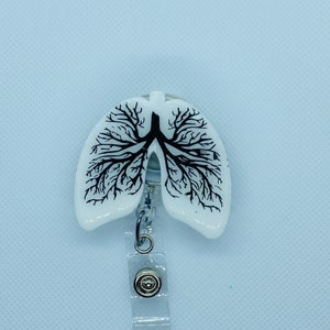 Lungs interchangeable badge reel