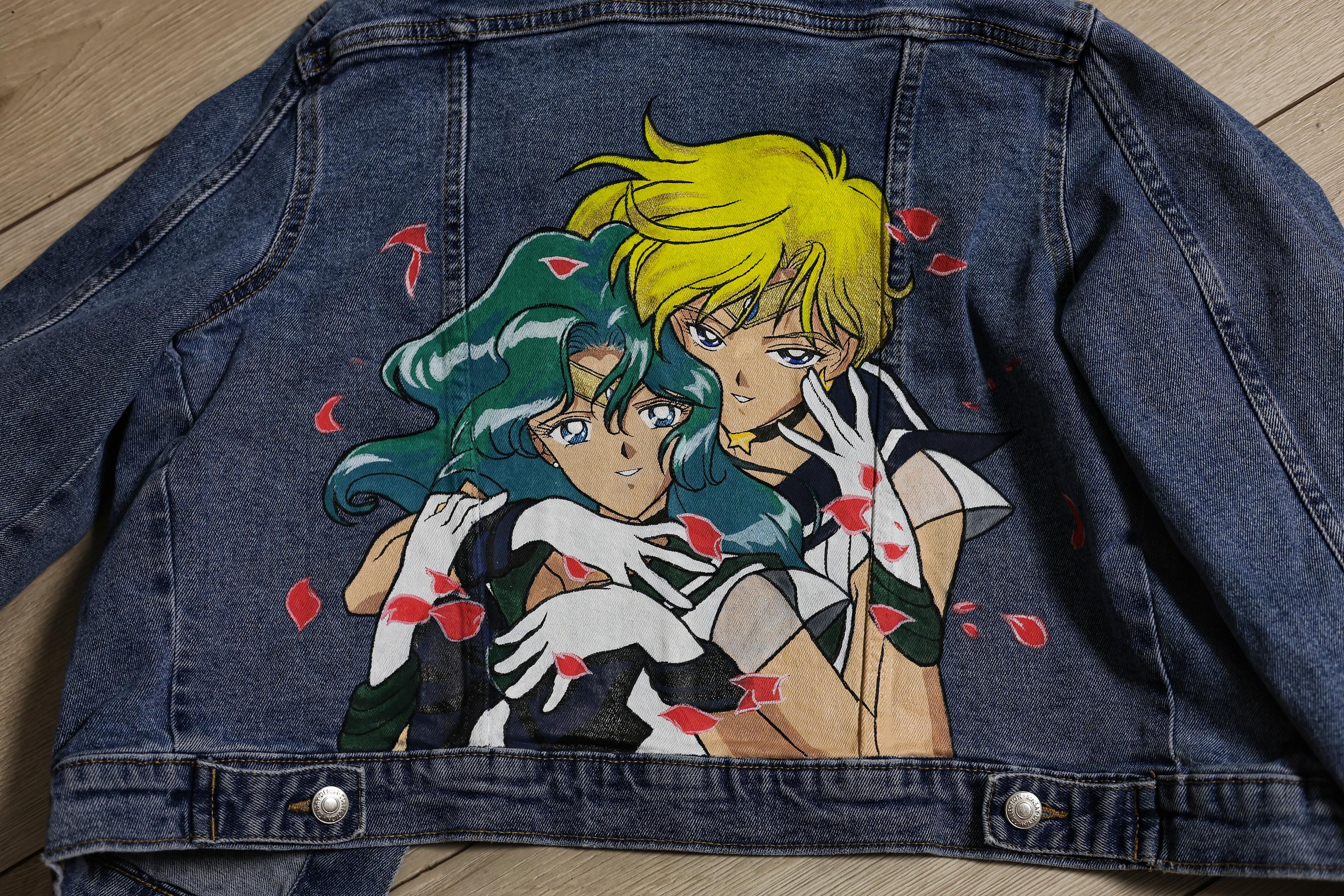 supreme sailor moon セーラームーン デニムジャケット supreme sailor moon セーラームーン デニムジャケット - メルカリ