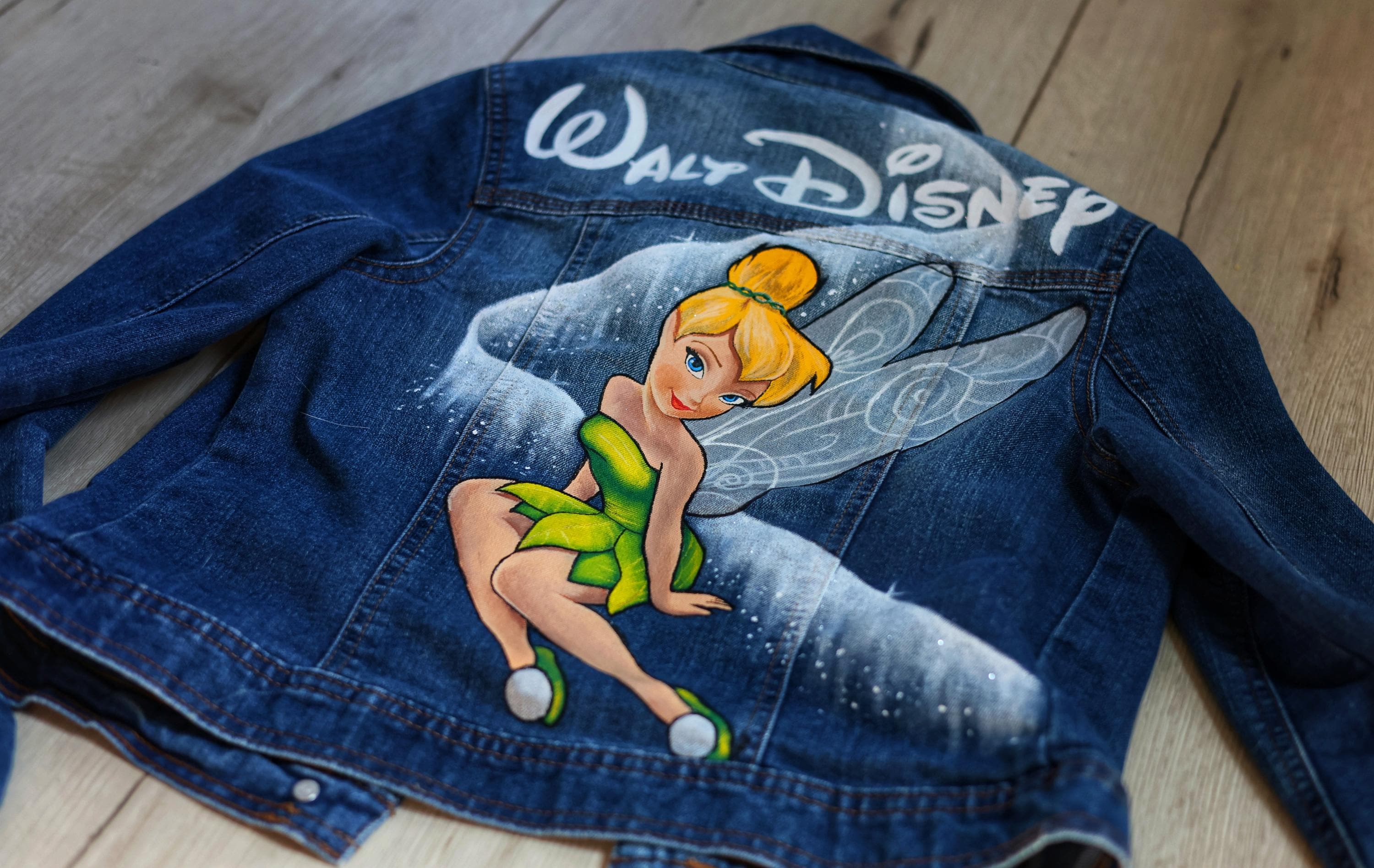 Peter Pan Denim Jacket - Etsy