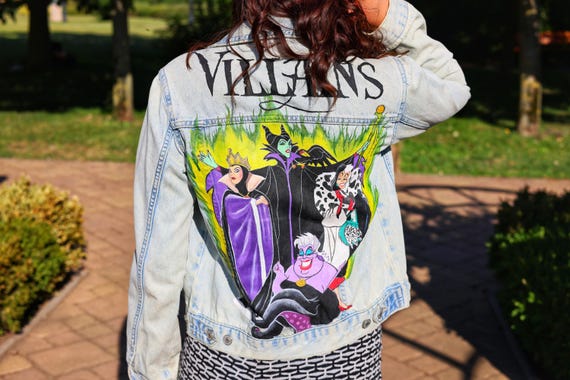 Disney Villains Evil Queen Ursula Maleficent Cruella - Handmade