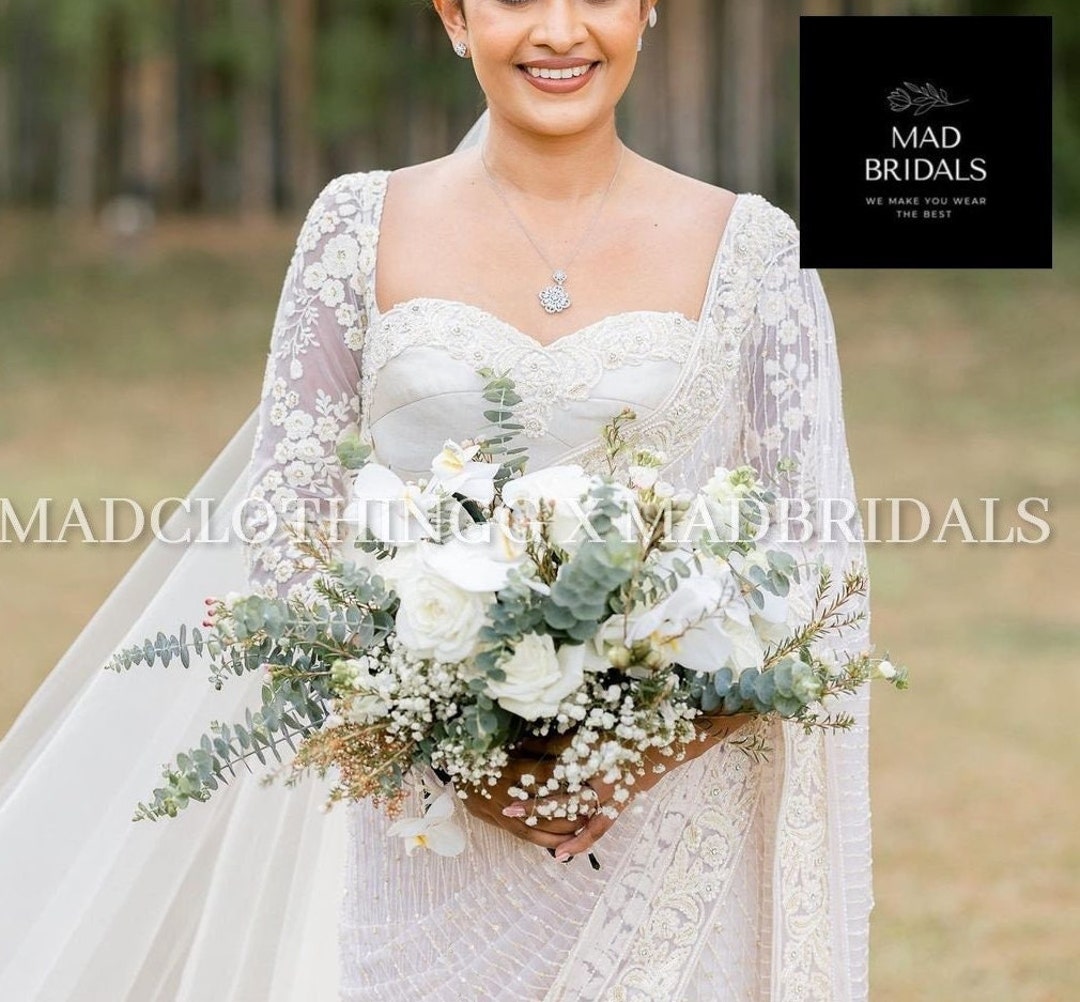 Details 145+ saree wedding dress latest