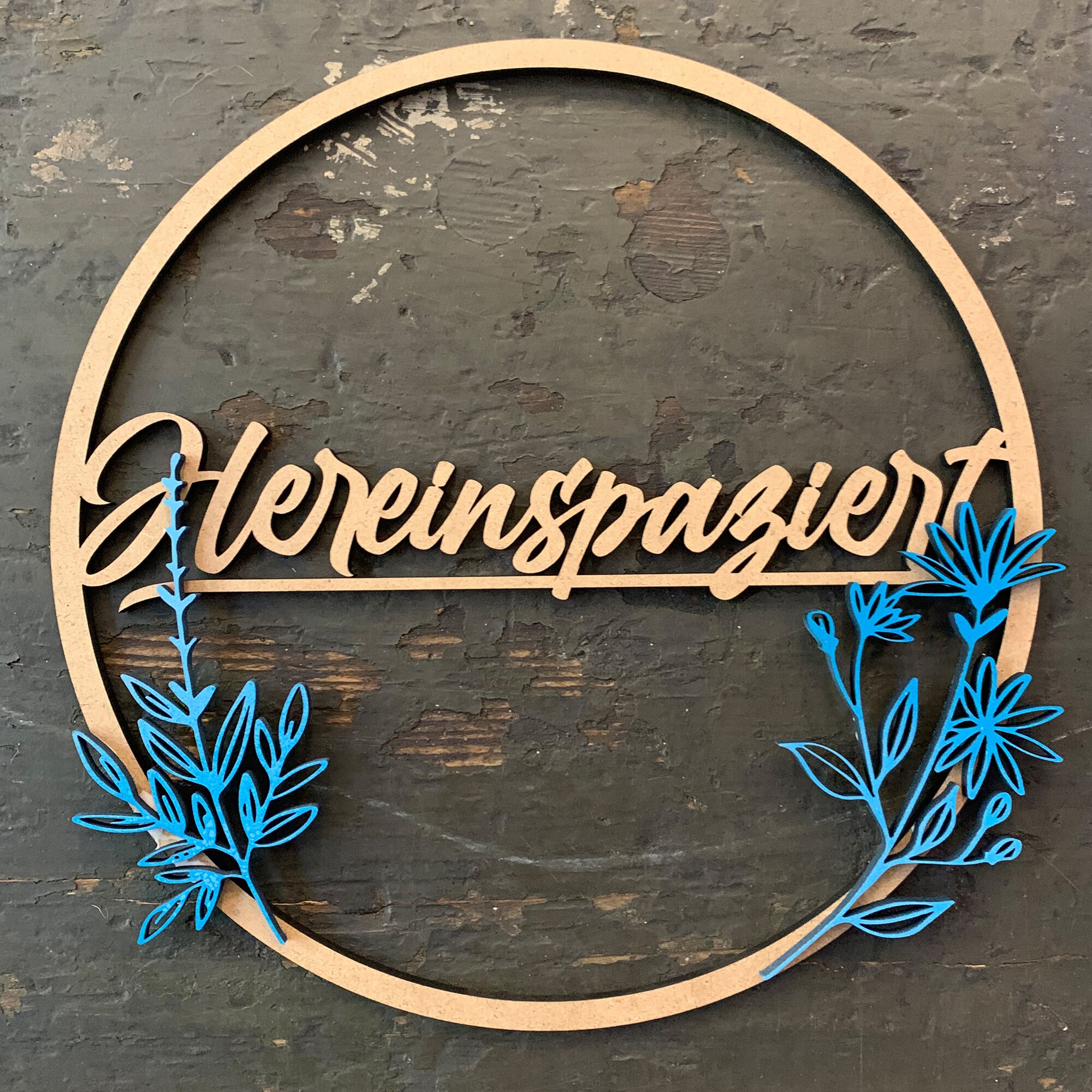 HEREINSPAZIERT Türkranz Fensterkranz Dekokranz | Etsy