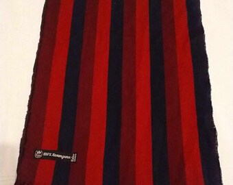 100% Kammgarn Edsor  Crown Scarf Vintage
