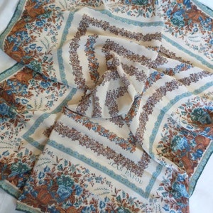 Jean Patou silk scarf
