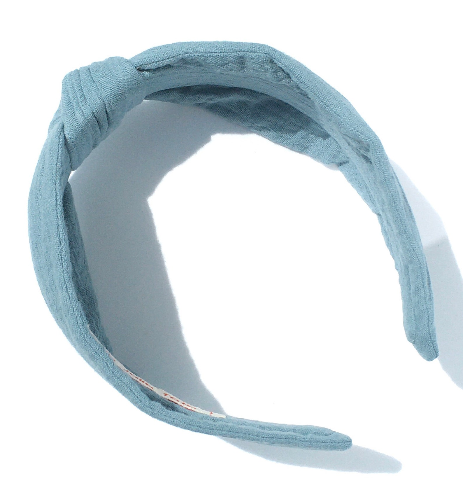 Blue Knot Headband Plain Knotted Hairband For Women Blue Top Etsy