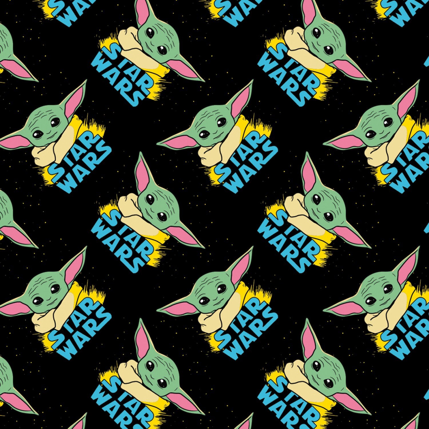 Star wars baby sales fabric