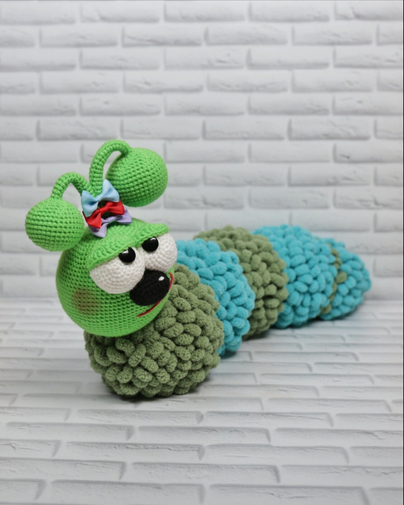 Crochet Caterpillar PATTERN Amigurumi pdf tutorial Clara the Etsy