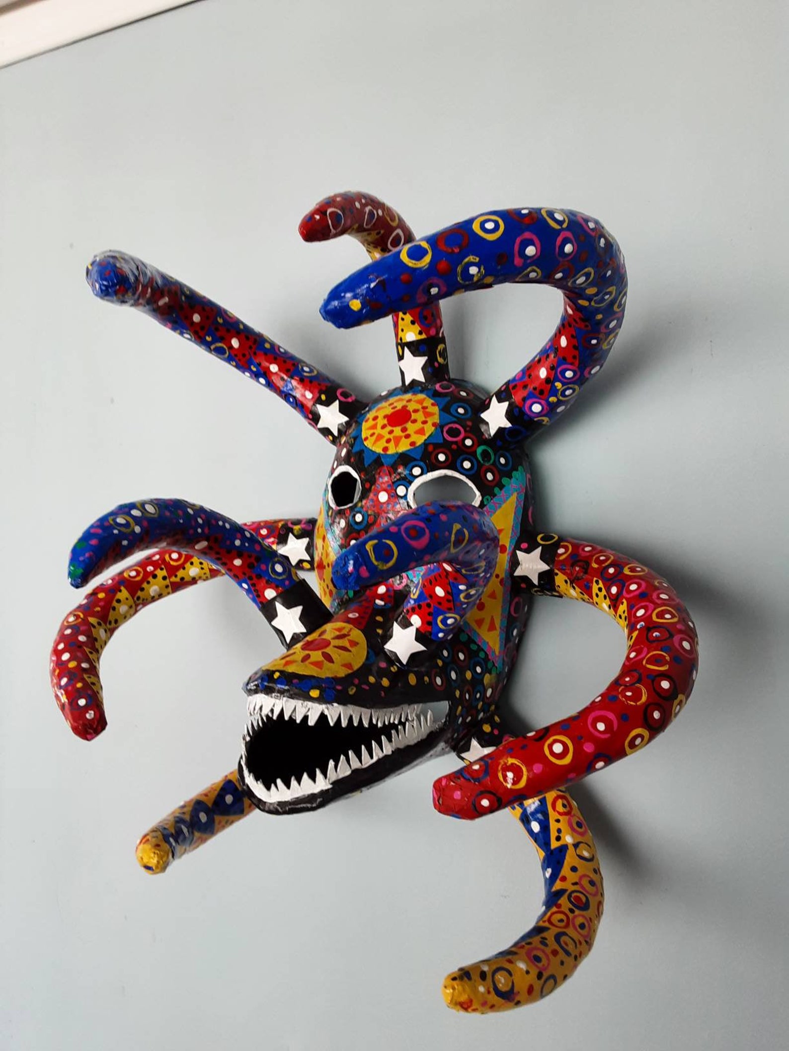 Vejigante Carnival Mask Puerto Rico Etsy
