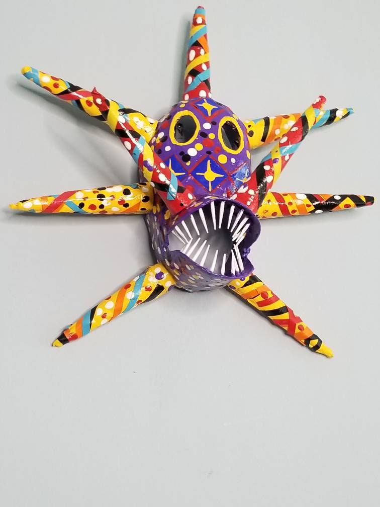 Máscara de carnaval de Vejigante Puerto Rico Etsy