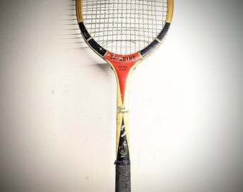 Raquette de tennis vintage en bois SPALDING d'occasion