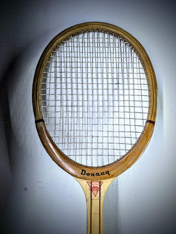 Raquette De Tennis Vintage Donnay All Wood - Années 80 - Bel état