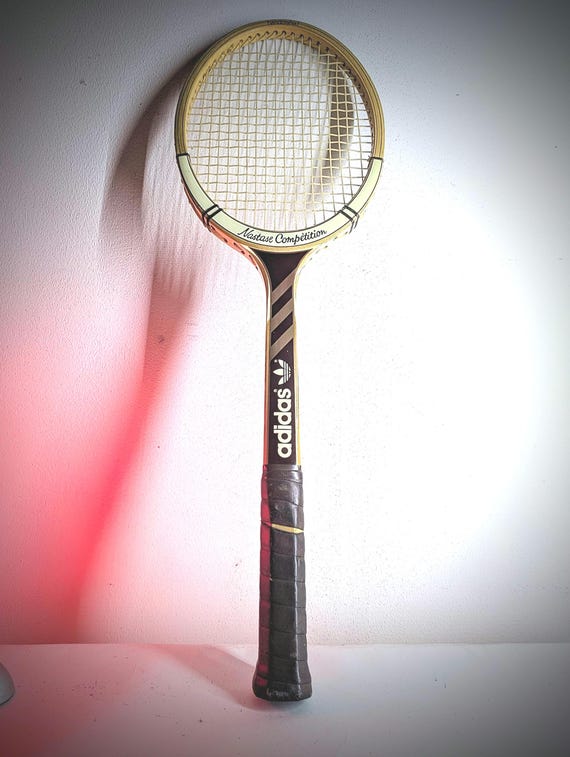 Vintage ADIDAS Tennis Racket Nastase Competition Rare With Very