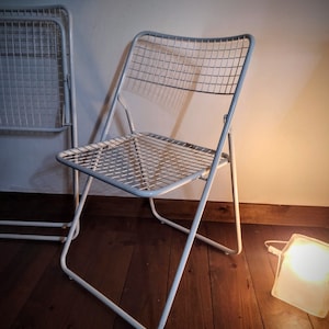 IKEA – Rappen – Ikea Ted -Net Chair – white – Niels Gammelgaard – 1976 very nice vintage condition!