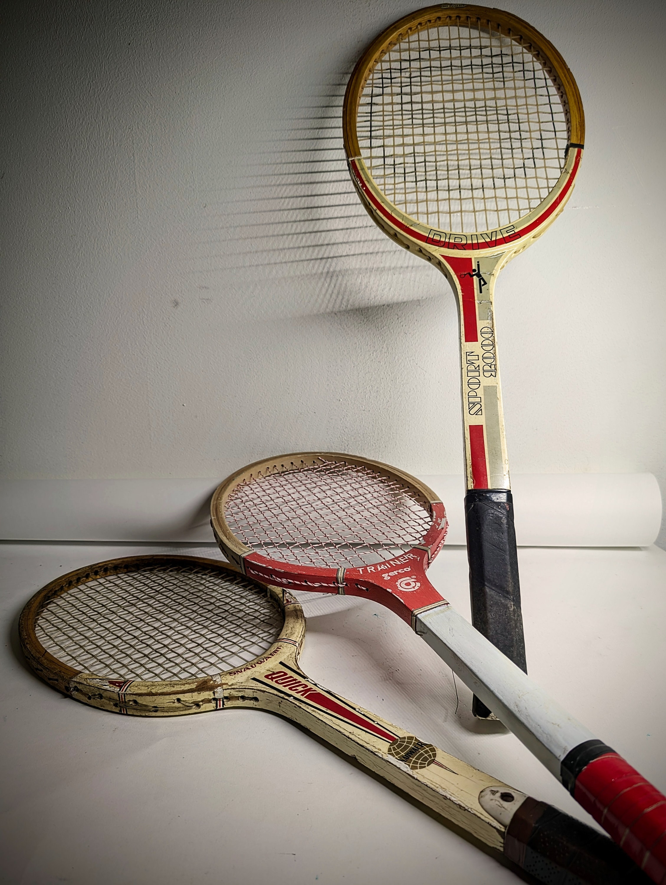 Raquette Tennis Vintage Snauwaert Quick – Bois – Années 70/80 – Belgique
