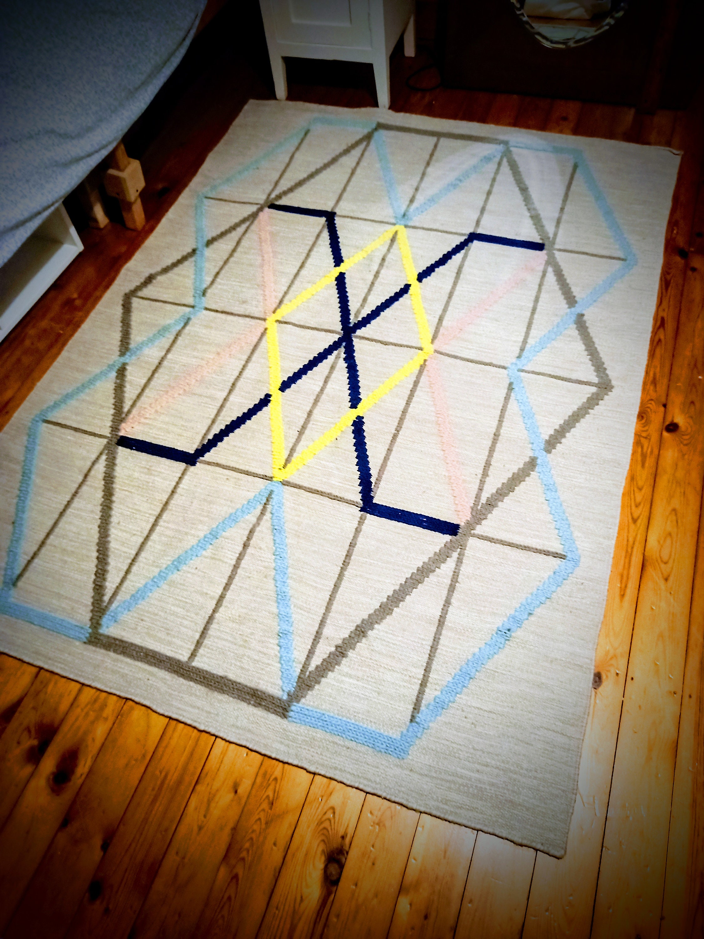 Rare IKEA Carpet Design by Margrethe Odgaard - Vintage Ikea - Ps