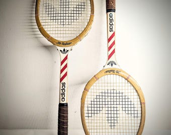 Vintage camomile Adidas Ilie Nastase Wood