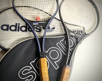 Set of Vintage ADIDAS 1980/1990's Rackets High Quality Tennis