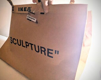 IKEA X ヴァージル・アブロー オフホワイト「スカルプチャー」XL