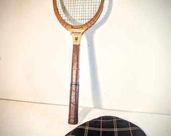 DNNAY FIBER PRO ビンテージ 木製 テニス ラケット 稀少品 DNNAY