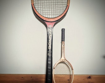 Raquette de tennis vintage années 70 donnay - Collection