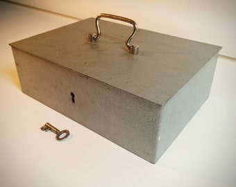 Vintage Heavy Money box-volt "Seguridad" 2 llaves originales, perfecto estado