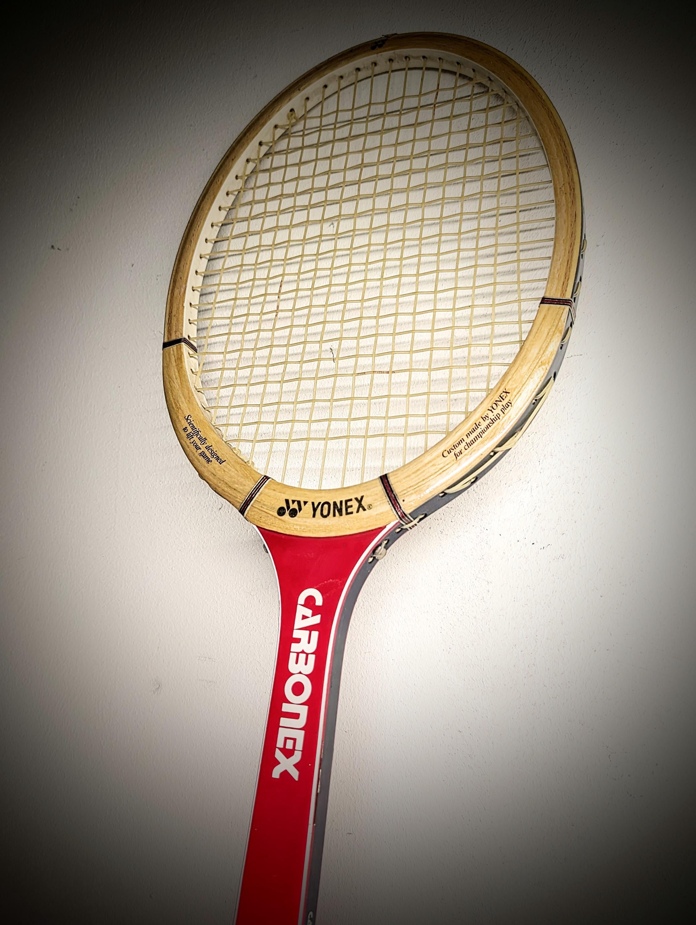 ヨネックス　CARBONEX アッキー Vintage NEVER USED Yonex Carbonex 2 Tennis Racket 1980's Awesome