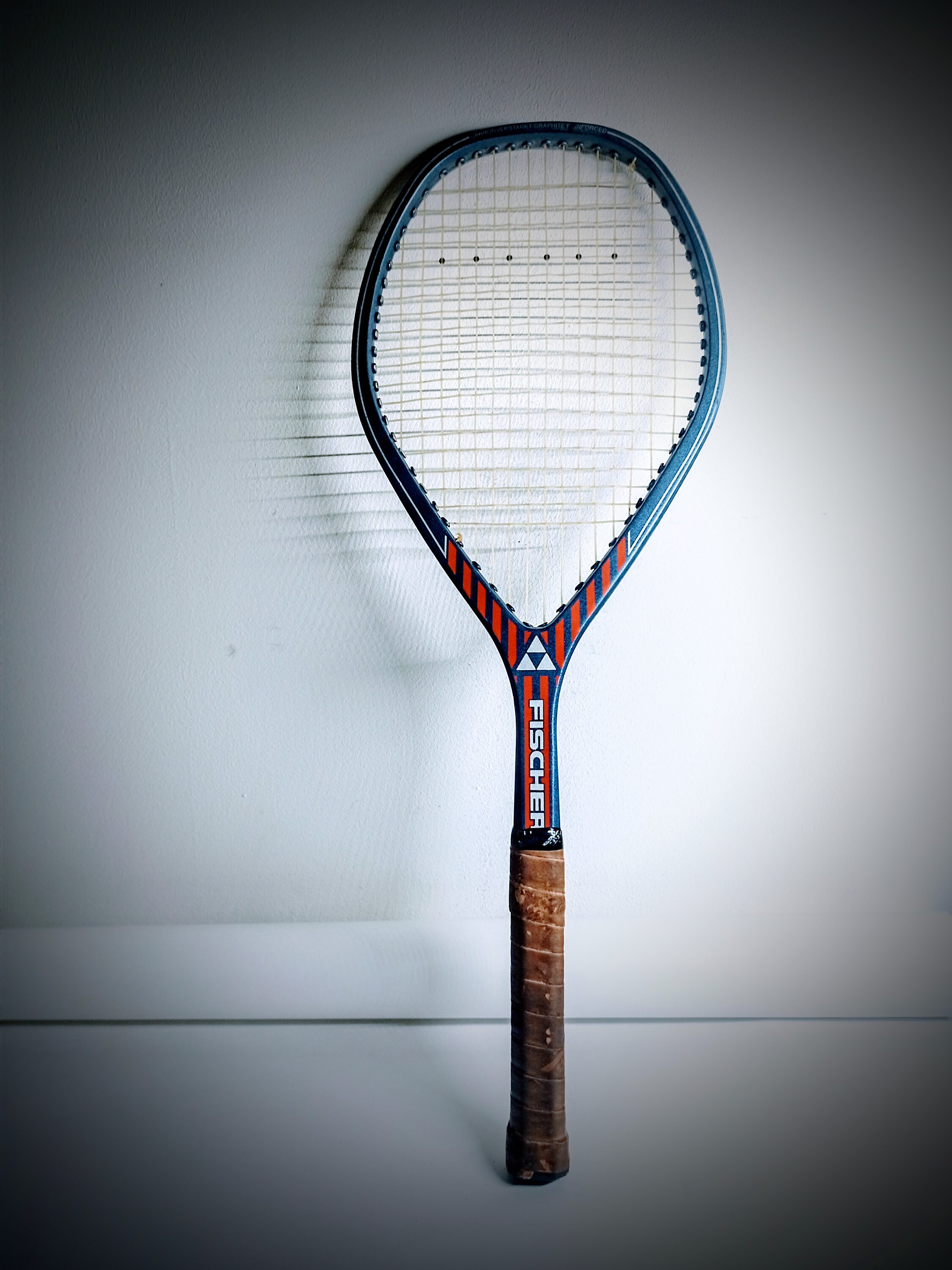 Cool Set of Two Vintage FISCHER Tennis Rackets-carbon