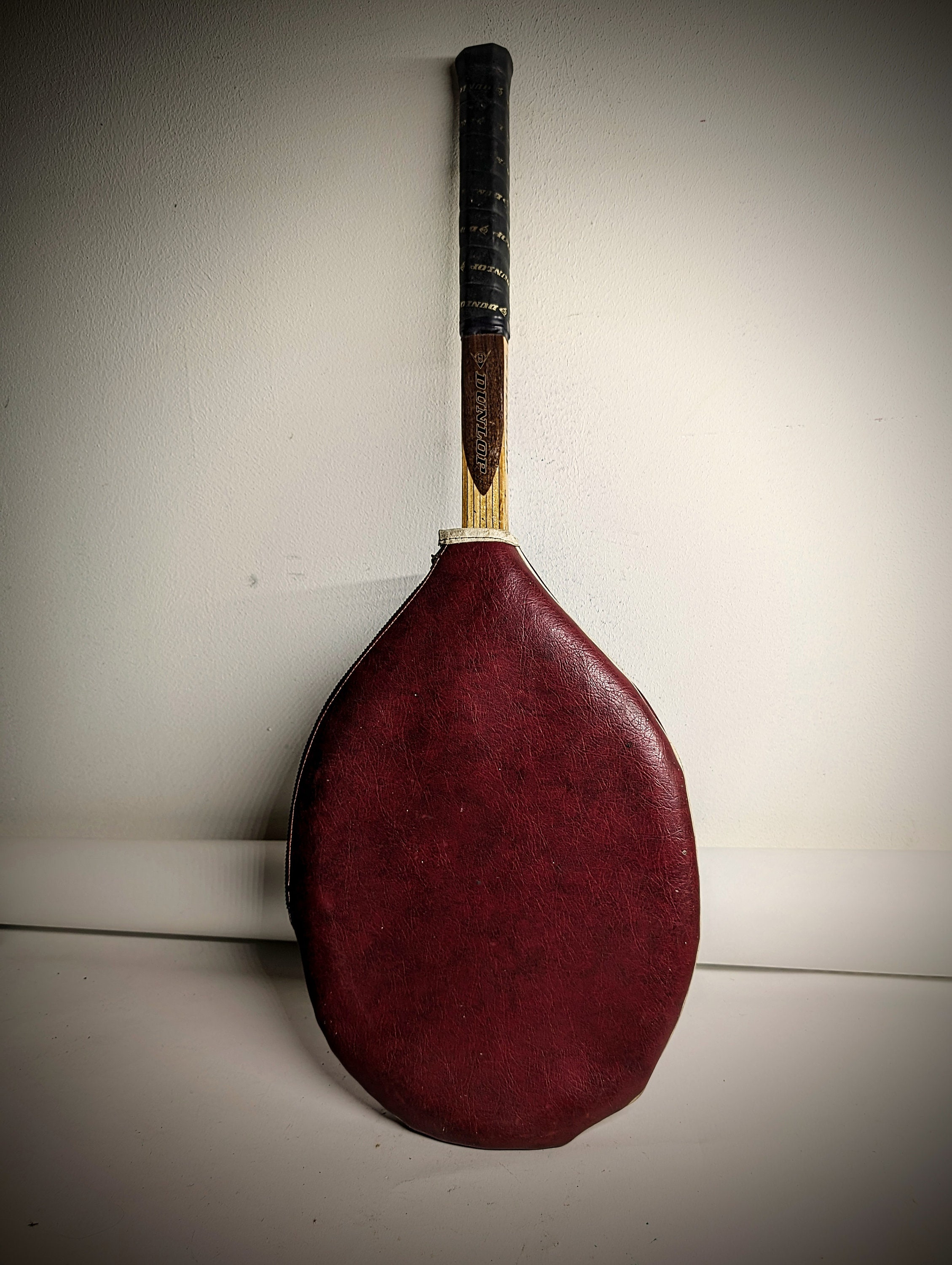 Raquette De Tennis Vintage Dunlop McEnroe – Taille Adulte, Avec Housse D'origine