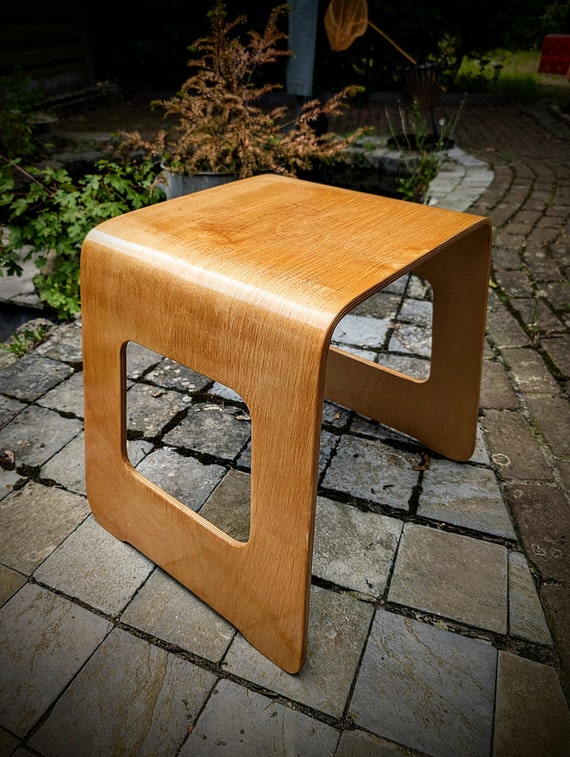 再生品！イケア ベンジャミン ヴィンテージ合板 イケア スツール