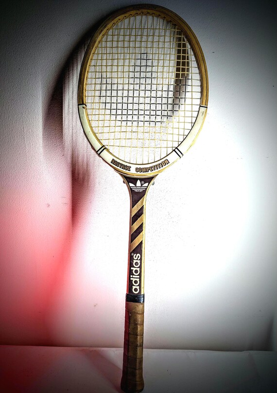 ヴィンテージ ADIDAS テニスラケット Nastase 競技用 希少品、非常に