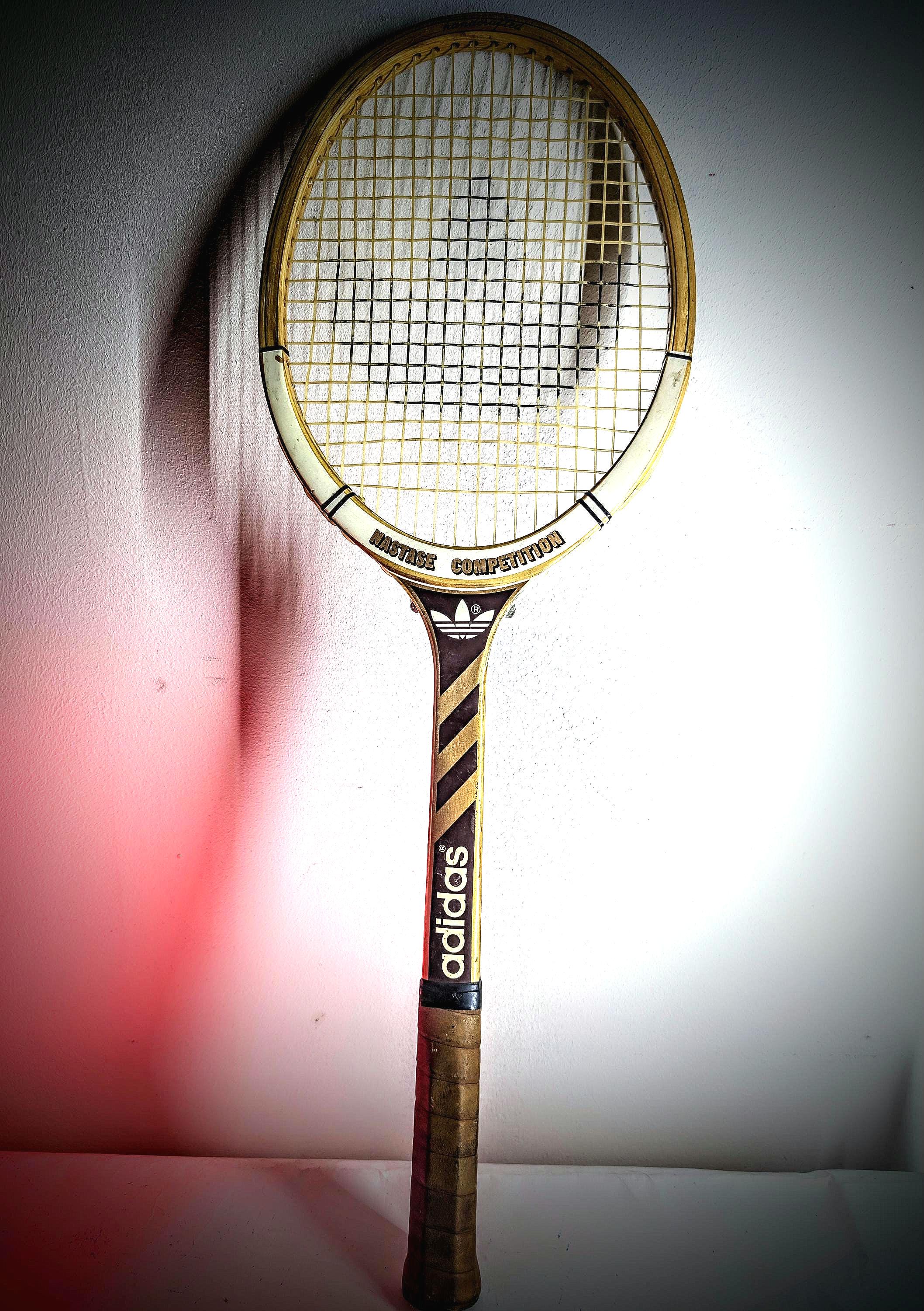Adidas Wood Tennis Racket - Etsy