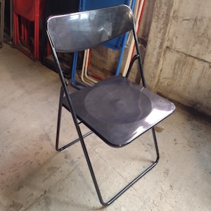 Niels Gammelgaard &quot;Ted&quot; folding chair &quot;70&#39;s Black! Rare