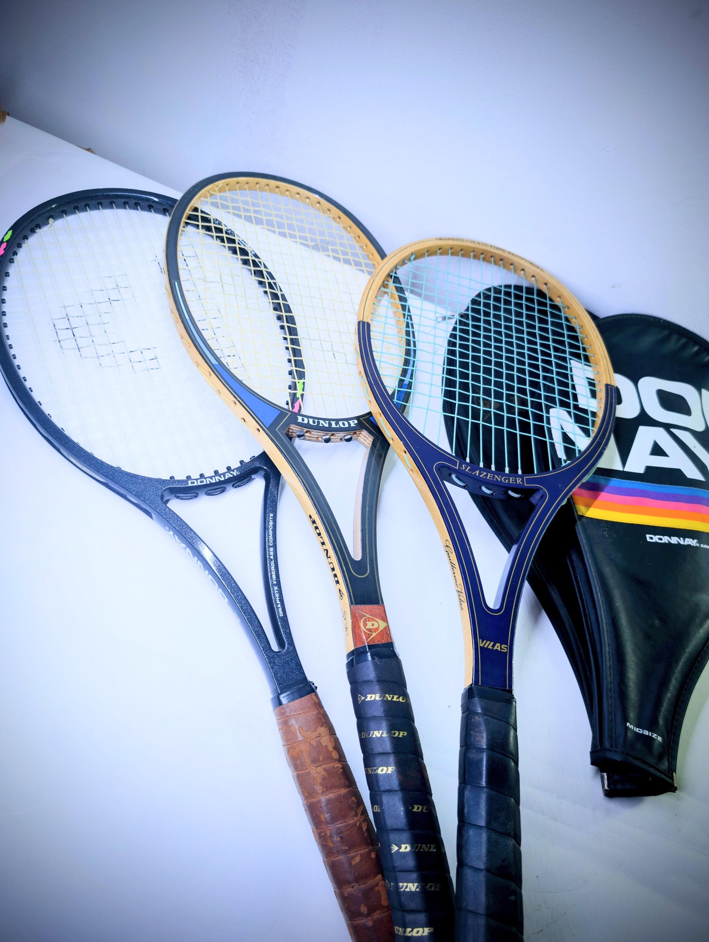 Lot De 2 Cordes De Tennis Vintage - Boyau Naturel Agneau (Guterman Mag & Co)