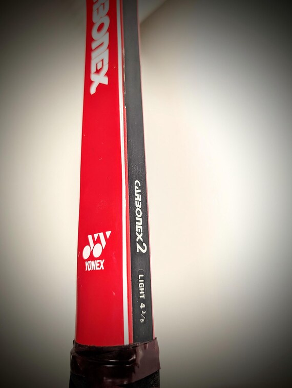 Vintage NEVER USED Yonex Carbonex 2 Tennis Racket 1980's Awesome