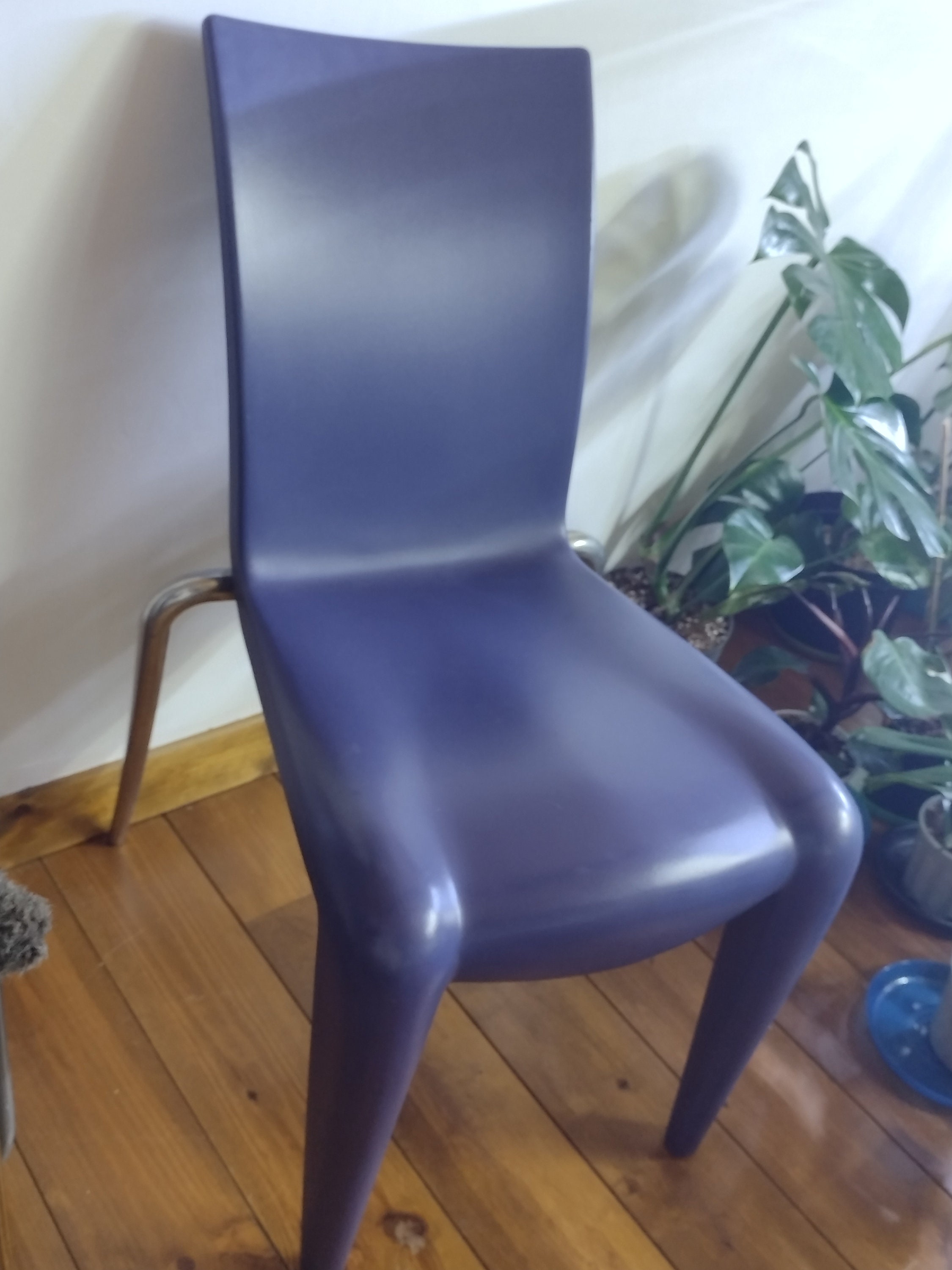 Vitra Chair Louis 20 Philippe Starck Purple Blue Vintage