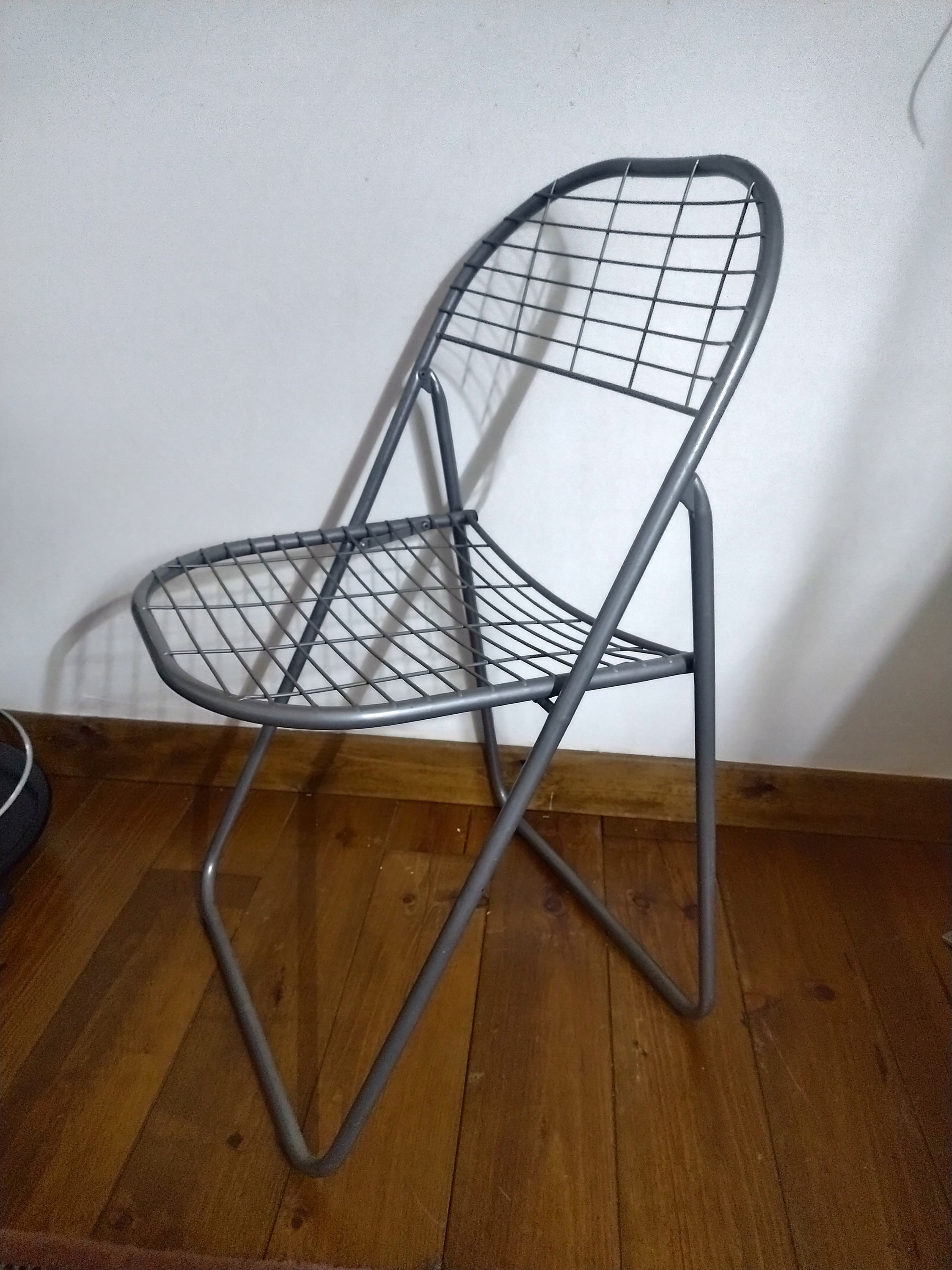 Vintage Åland Folding Chair by Niels Gammelgaard for Ikea, 1970s