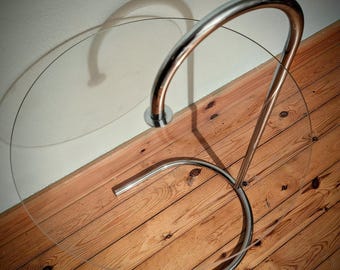 Very RARE Collectable Chrome IKEA Ry Vintage Bedside Table 1980's