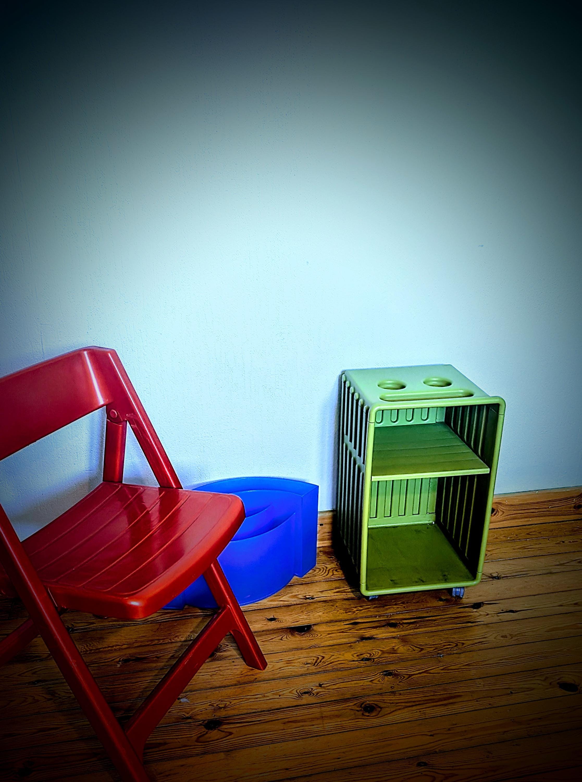 その他 IKEA DIDRIK Lebber vintage® - Vintage Gray Didrik IKEA bedside table - rolling