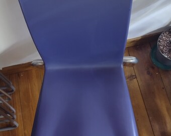 Vitra Chair Louis 20 Philippe Starck Purple Blue Vintage Design