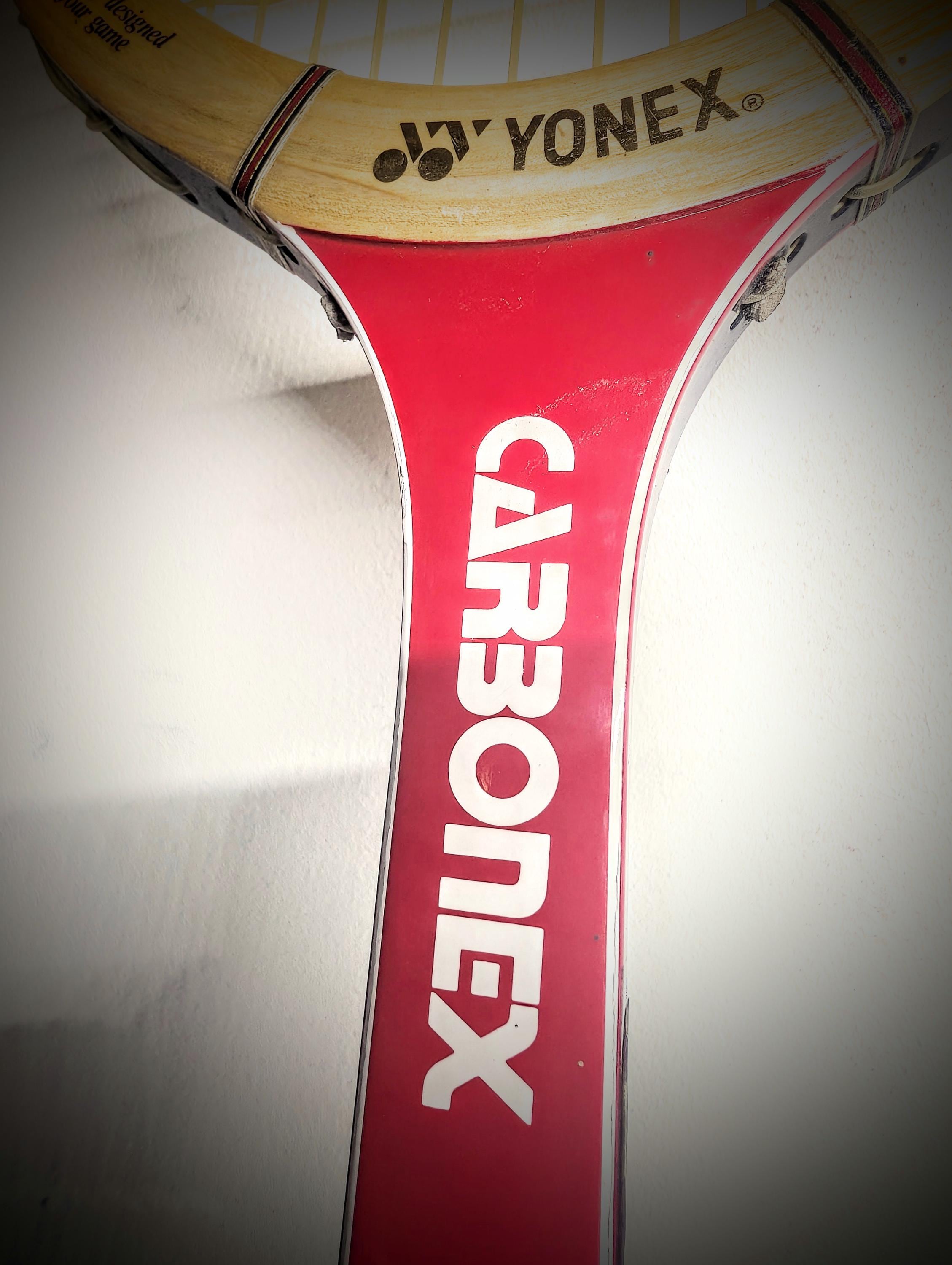 Vintage NEVER USED Yonex Carbonex 2 Tennis Racket 1980's Awesome